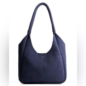 Alaska Blue L Madison Shoulder Bag by Portland Leather, NWT